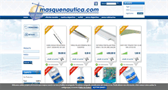 Desktop Screenshot of masquenautica.com